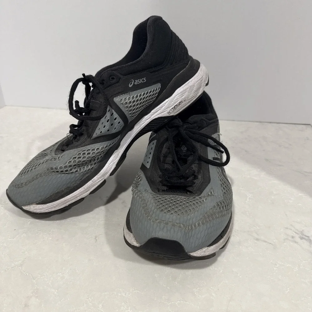 ASICS FlyteFoam Dynamic Duomax GT-2000 Men's Athletic Sneakers Size 8.5 Gray